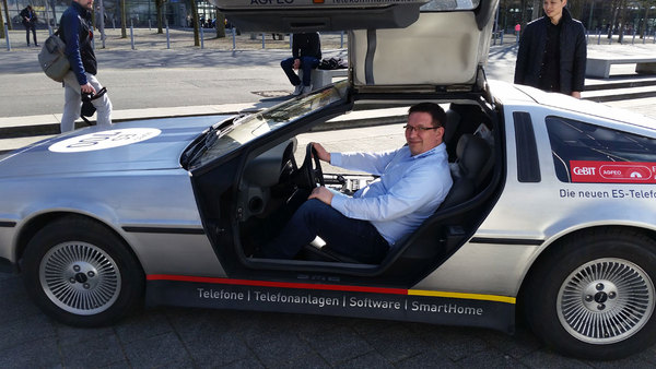 Peter Hartmann auf der CeBIT 2017 in Hannover